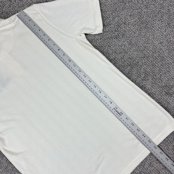 Claiborne Polo Shirt Mens Small White BMW 330i Embroidered Logo Car Auto Racing - Picture 3 of 9